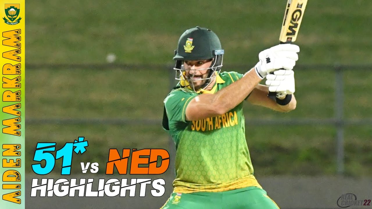 Aiden Markram Special Innings Highlights | South Africa V Netherlands | 
