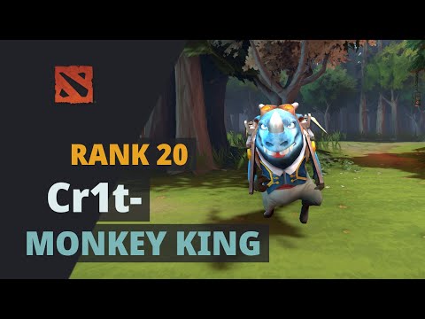 Cr1t- (Rank 20) plays Monkey King Dota 2 Full Game