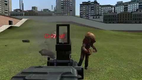 Gmod: M9K Machine Guns Showcase