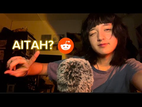 ASMR| Reading REDDIT AITAH Stories, for sleep or relaxing (whispering only) 