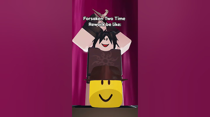 Forsaken Two Time Rework  #meepnoob  #roblox  #robloxanimation