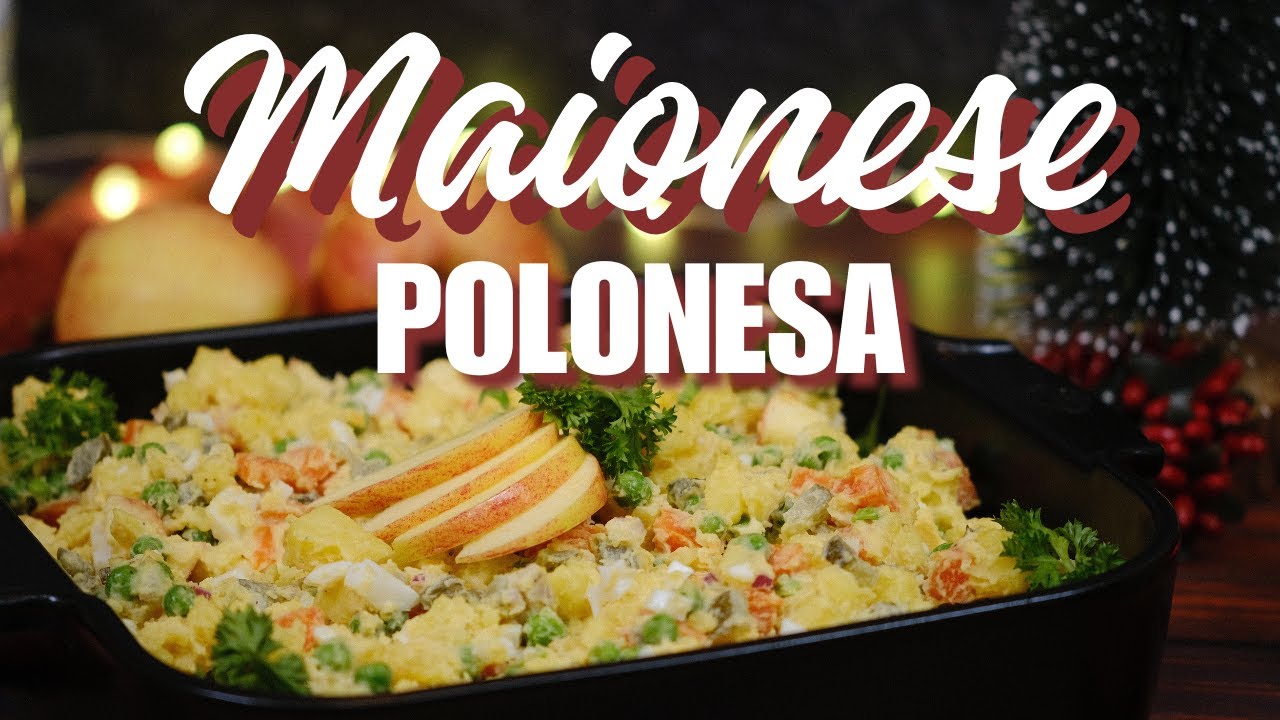 SALADA DE MAIONESE | Acompanhamento fácil e delicioso para o Natal