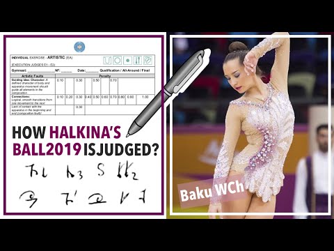 How Rhythmics Gymnastics is Judged | Halkina Ball