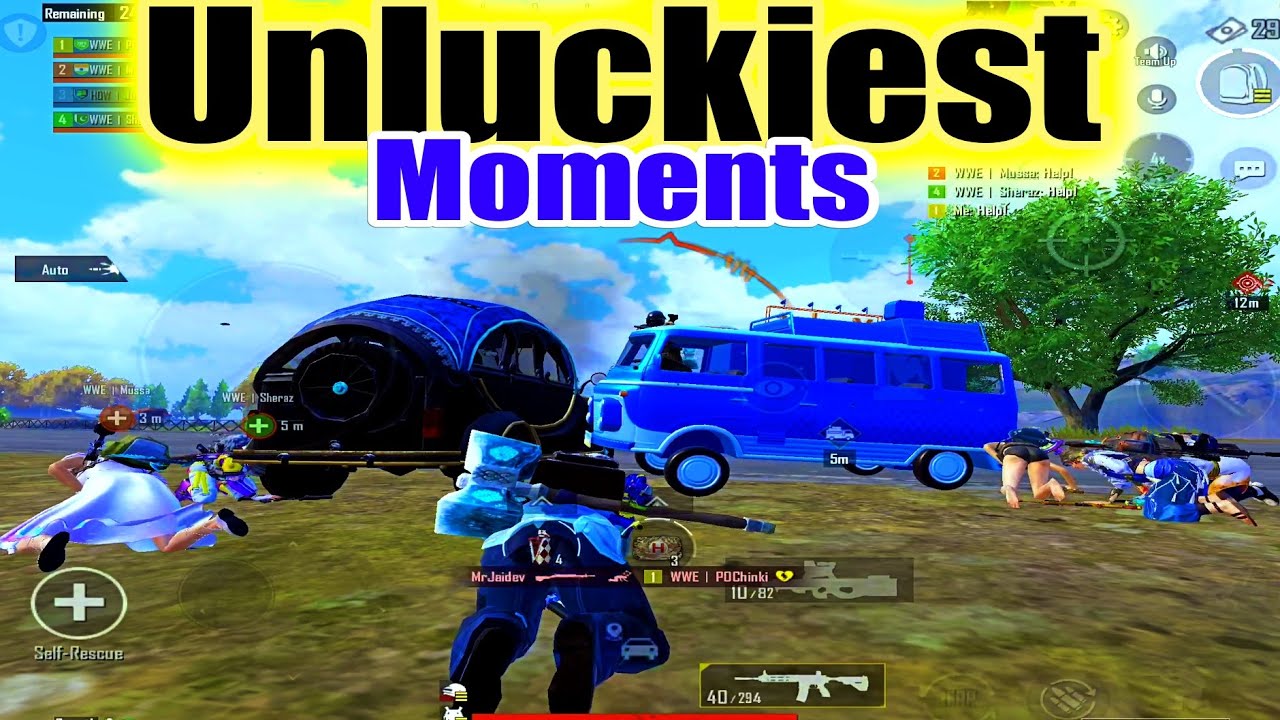 Most UNLUCKIEST Moments Ever In PUBG History 😭 - YouTube