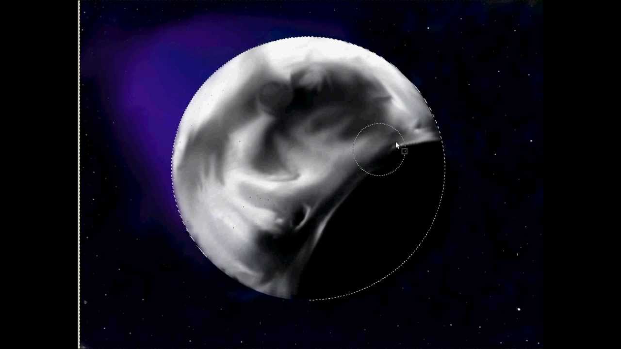 Intergalactic Moon Speed Art
