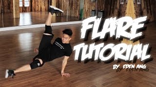 Bboy Tutorial I HOW TO FLARE I Different Way of Learning Flare I by EDEN ANG *with BAHASA SUBTITLE*