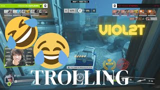 2023 Overwatch League MVP Candidate Houston Outlaws Viol2t Trolling