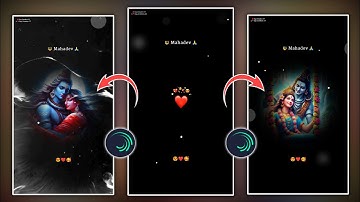 Instagram Trending Mahadev Video Editing | Mahadev Video Editing Alight Motion #trending