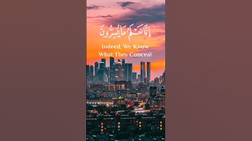 سورة يس الآية 76 القارئ محمد هشام