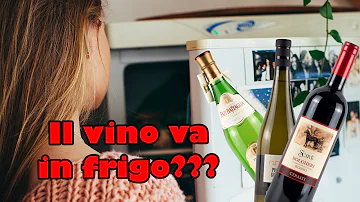Cosa succede se metto il vino rosso in frigo?