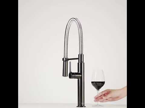 American Standard Studio S Semi Pro Pull-Down Dual Spray Kitchen Faucet ...