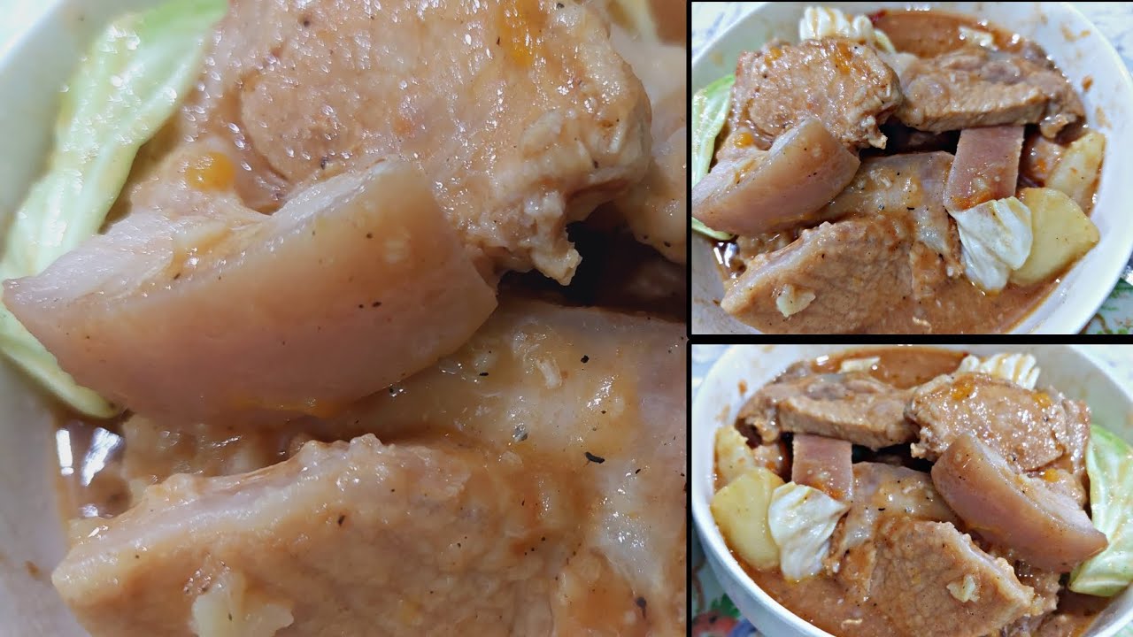 SUPER DELICIOUS PORK POCHEROporkrecipe KUYSNEILTV YouTube