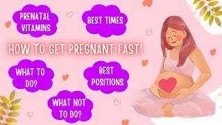 How To Get Pregnant Fast - The Merry Familys Guide To Get Pregnant