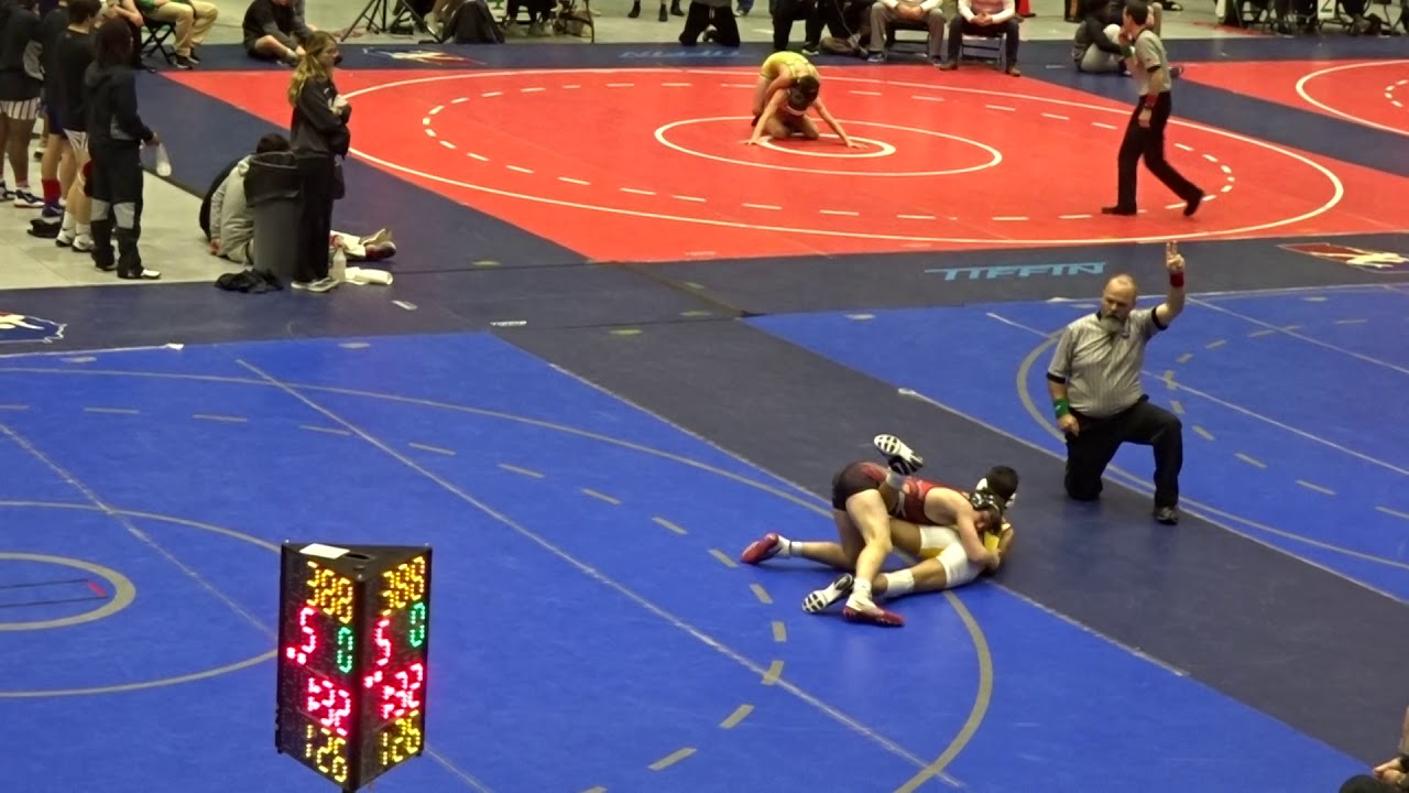 GHSA Sectionals 2018 Caleb Finals Match 020318 YouTube