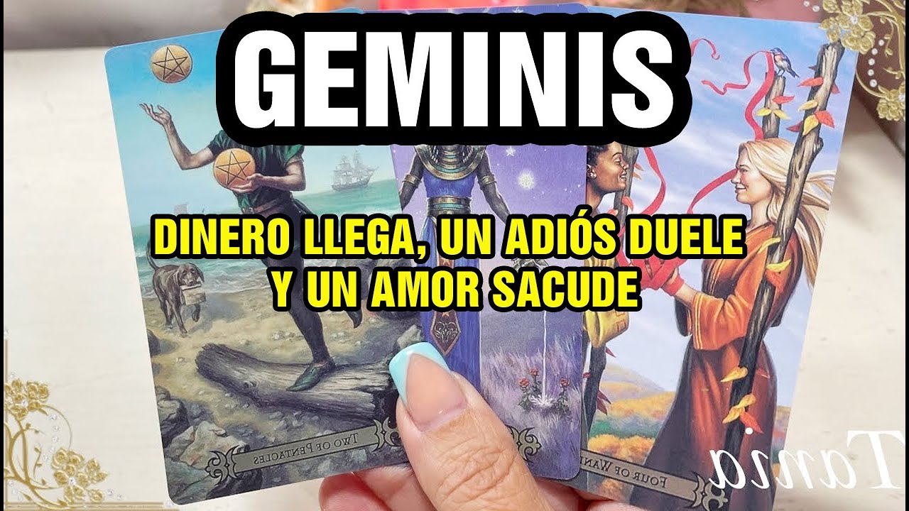 GÉMINIS 💸 LLEGA MUCHO DINERO a tu VIDA💰 UN ADIÓS que DUELE⚰️ Y un AMOR ...