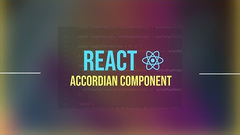 React Accordion Component: Toggle State with Functional Updates