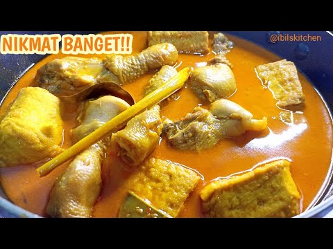 Resep Gulai Ayam Tahu