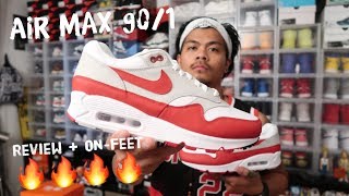 nike air max 90/1 review + on-feet