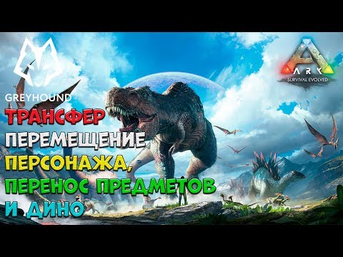 🐺 Трансфер - Перемещение персонажа, перенос предметов и дино