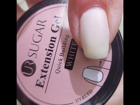 UR Sugar Extension Gel with Paper Form ~ 1st Attempt with Gel Extension & Paper Form