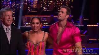 William Levy @willylevy29 & Cheryl bailan SAMBA en #DWTS (semana9) // abc