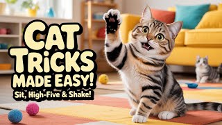 How To Train Your Cat To Sit, High Five and Shake Your Hand