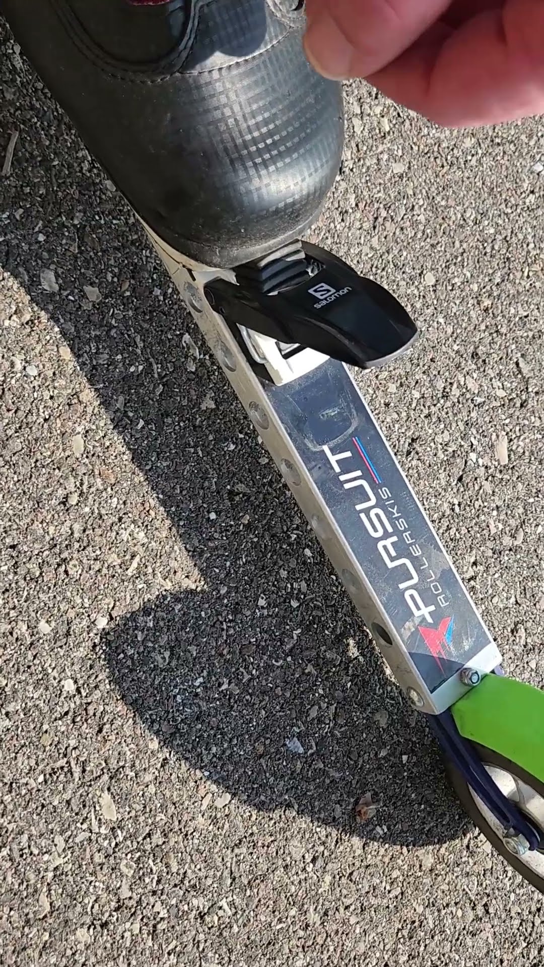 Salomon Pilot Scream Prolink Snow Skis with Salomon Bindings