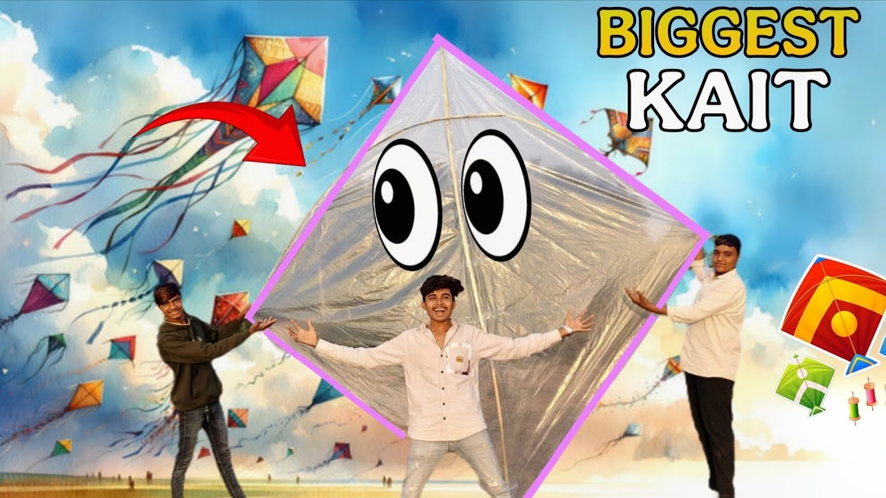 Biggest Kite Crazy Experiment 😱🪁 | End Tak Dekho