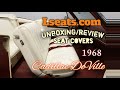 Lseats.com  seat cover review/unboxing (1968 Cadillac DeVille Convertible)