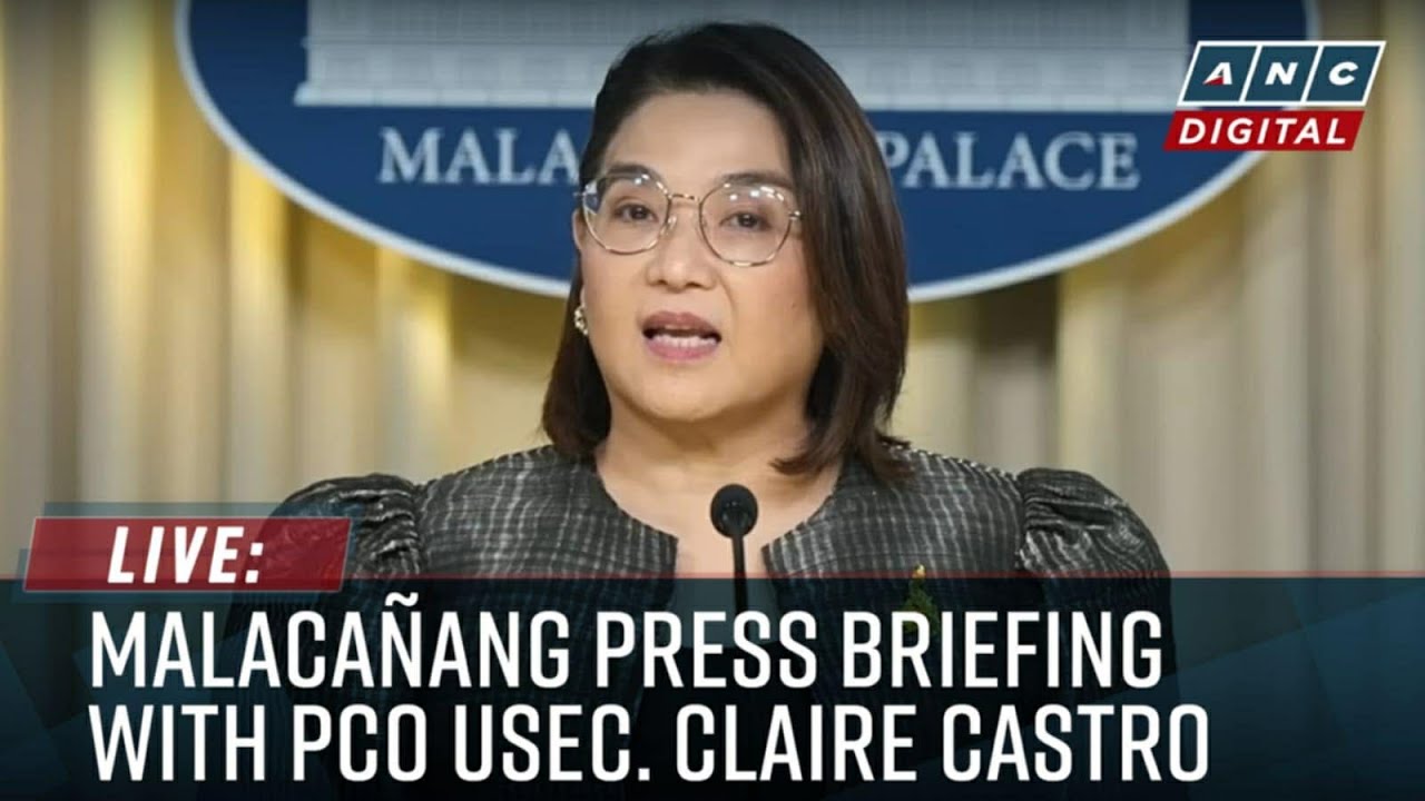 LIVE: Malacañang holds press briefing with PCO Usec. Claire Castro | January 15