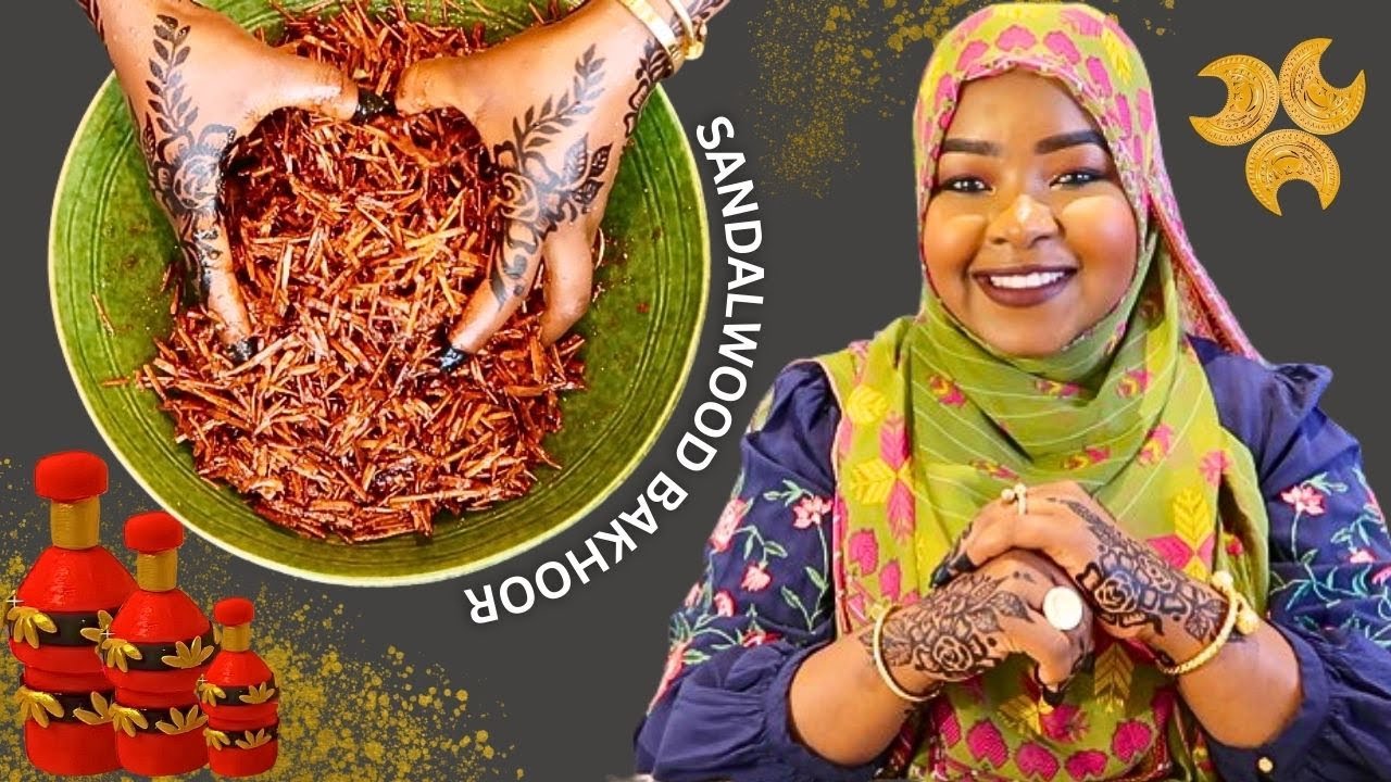طريقة سهلة لعمل احلى بخور  للعروس بخور الصندل السوداني HOW TO MAKE SUDANESE SANDALWOOD BAKHOOR 2024