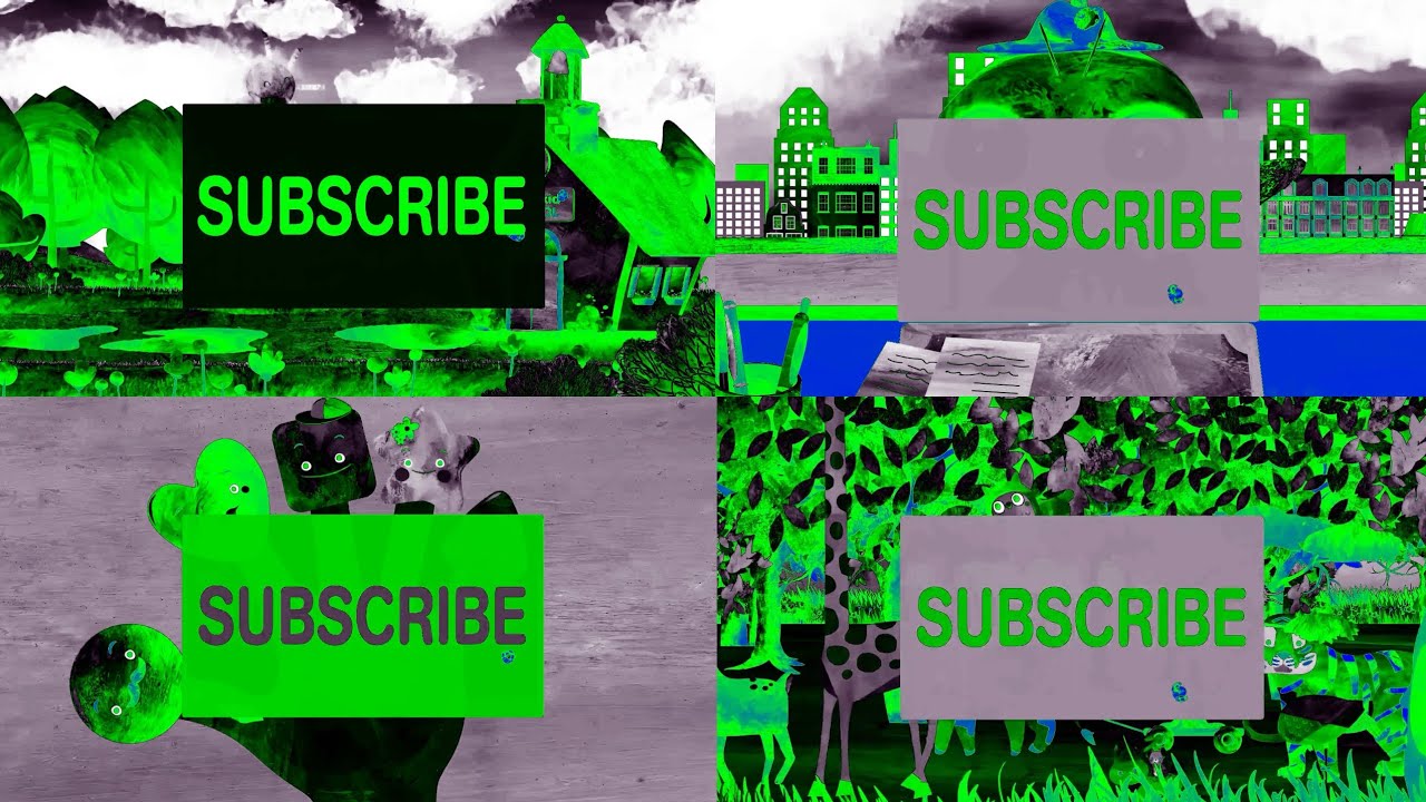 All Green Subscribe Sound Effects Sparta Pitch Compilation Sponsored by Gamavision Csupo Effects 