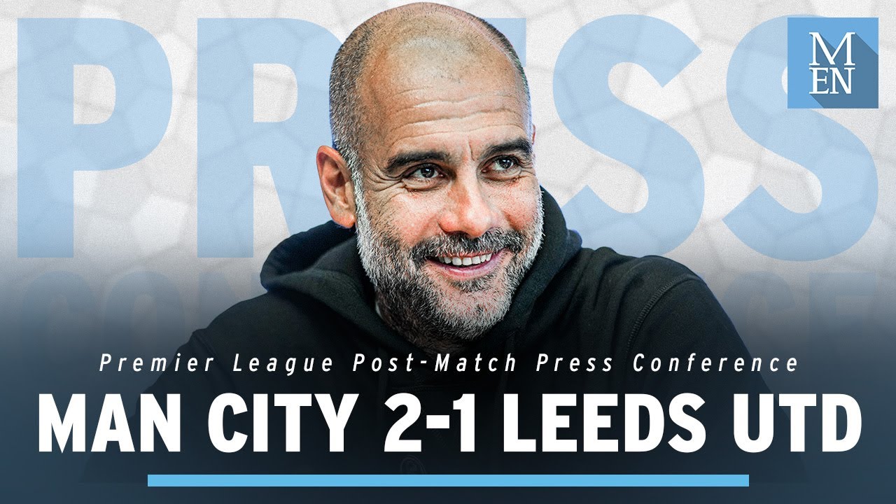 ANGRY Pep Guardiola reacts to Gundogan penalty miss | Man City 2-1 Leeds | Press Conference