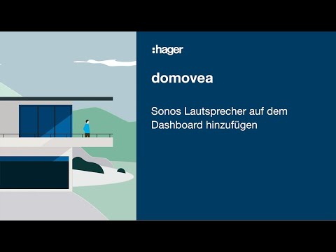 How-To domovea Hinzufügen von Sonos Lautsprechern in die Gebäudesteuerung – Smart Home App von Hager