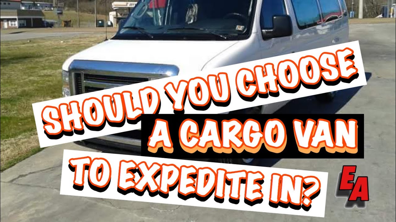 expedited freight cargo van jobs