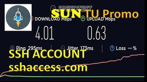 How to Create SSH Account in sshaccess.com and ehi file for Http Injector for sun