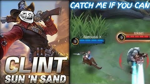 CLINT tutorial | cara memaksimalkan skill 2 Clint | mobile legends