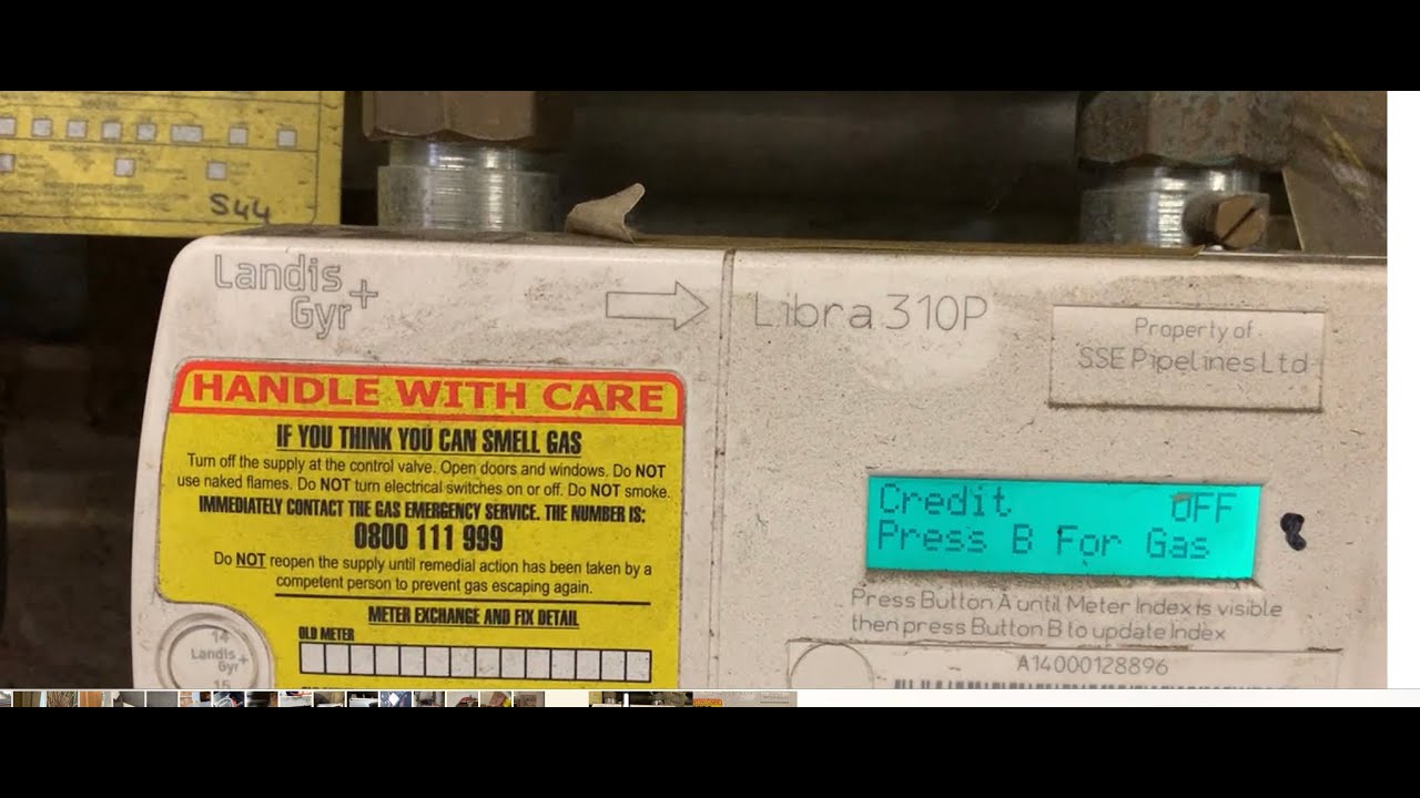How to reset a Gas Meter - YouTube