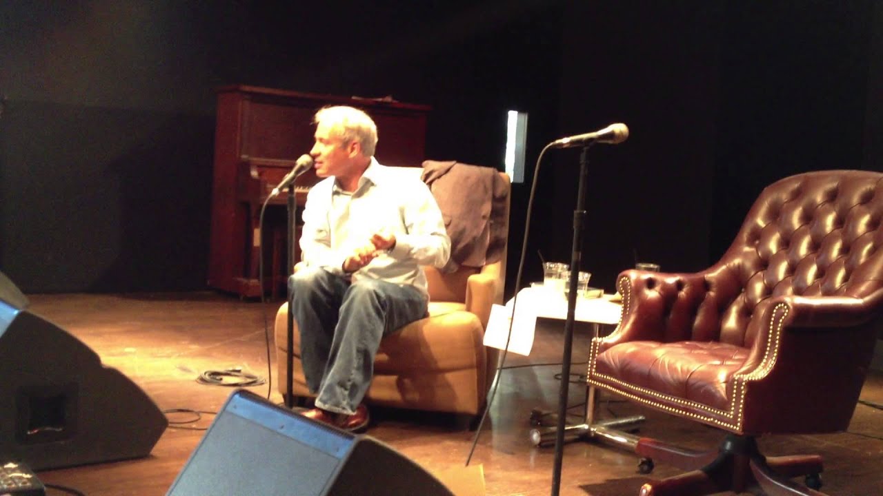 Peter Heller surprises himself writing The Dog Stars - live at Books & Bars (SPOILERS)