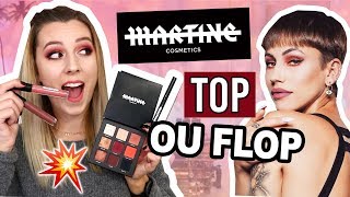 JE TESTE LE MAQUILLAGE DE GAELLE GARCIA DIAZ : MARTINE COSMETICS