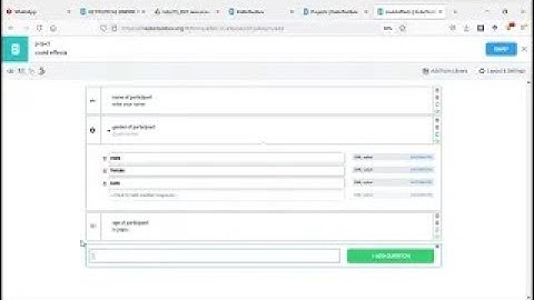 Kobo toolbox / Kobo collect Tutorial Part 2- Offline data collection on android and on iPhone.