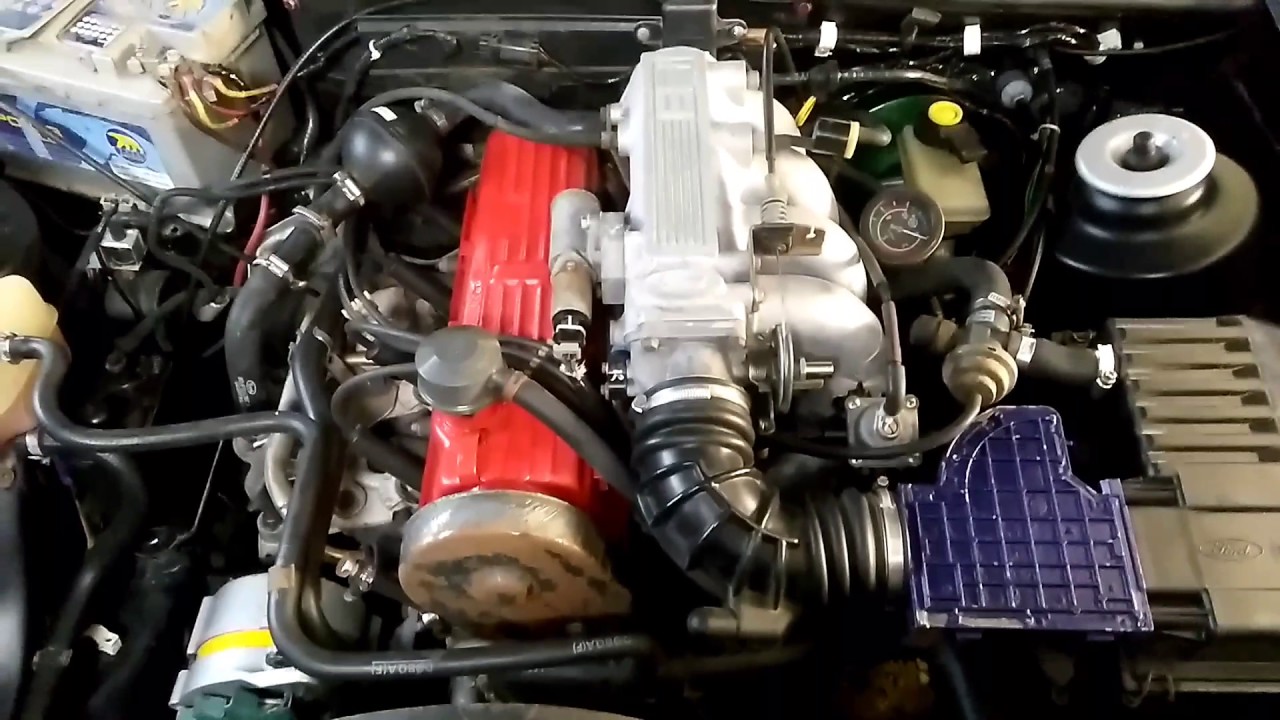 Форд сиерра проверка давления масла - YouTube