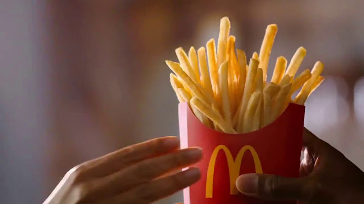 McDonald's Fries - Fry Tax