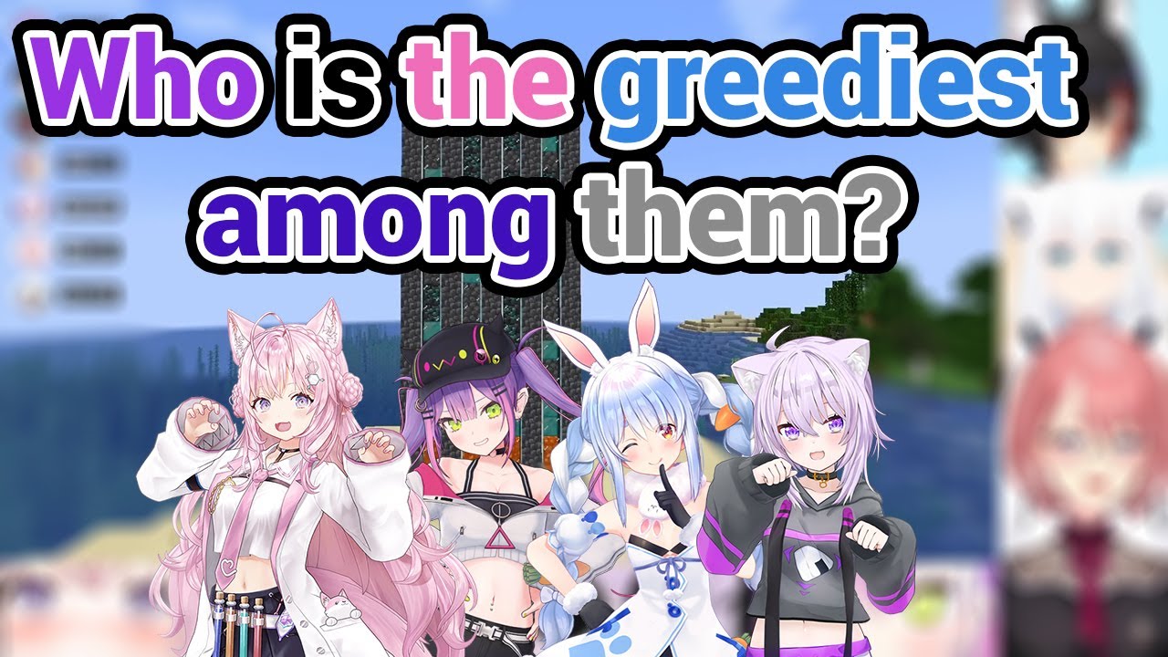 The Greedy Race, Koyori VS Towa VS Pekora VS Okayu!!!!