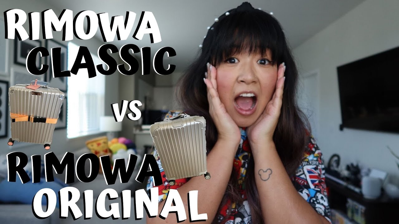 LOUIS VUITTON VS RIMOWA LUXURY CARRY-ON SHOPPING VLOG *COMPARISON WITH  PRICES* WHAT'S YOUR PICK?ℳ.ℳ♛ 