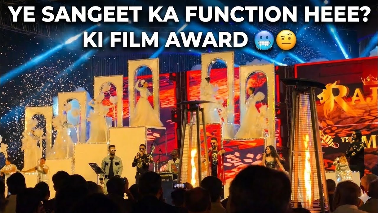 Yee kya hee? Sangeet or film award?🥶😱 ! Vlog-71