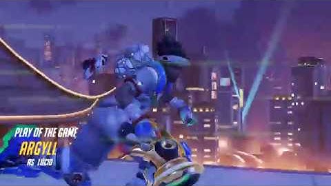 Argyll on Lijiang Tower as Lucio: Triple-environmental kill.