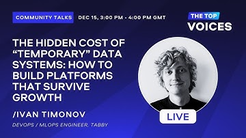 The hidden cost of “temporary” data systems: how to build platforms that survive growth