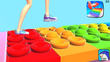 Tiktok Game Tippy Toe ⚪💎🥏Gameplay Walkthrough All Levels Android ,iOS New Updates