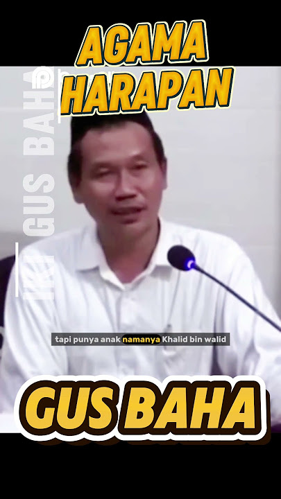 kisah inspiratif : Anak Musuh Jadi Sahabat Nabi | Iki Gus Baha